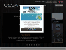 Tablet Screenshot of ce-sa.com.tr